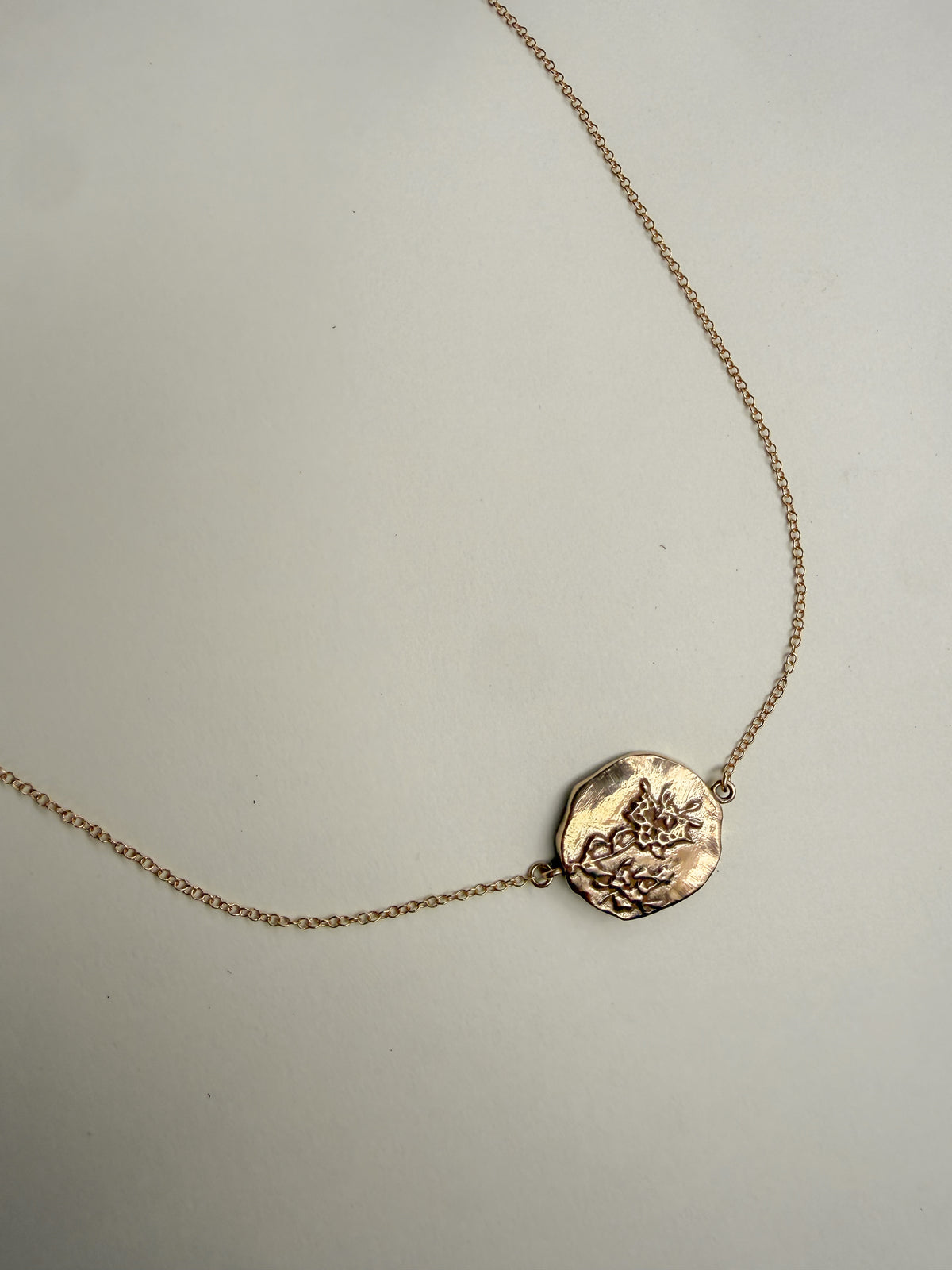 Flourish Medallion Necklace