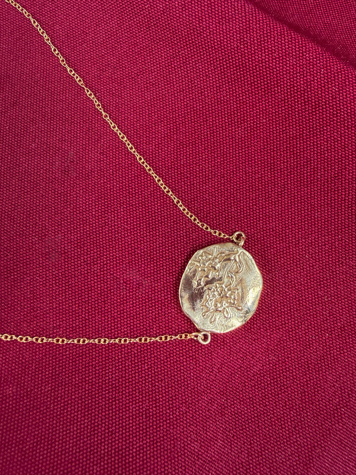 Flourish Medallion Necklace