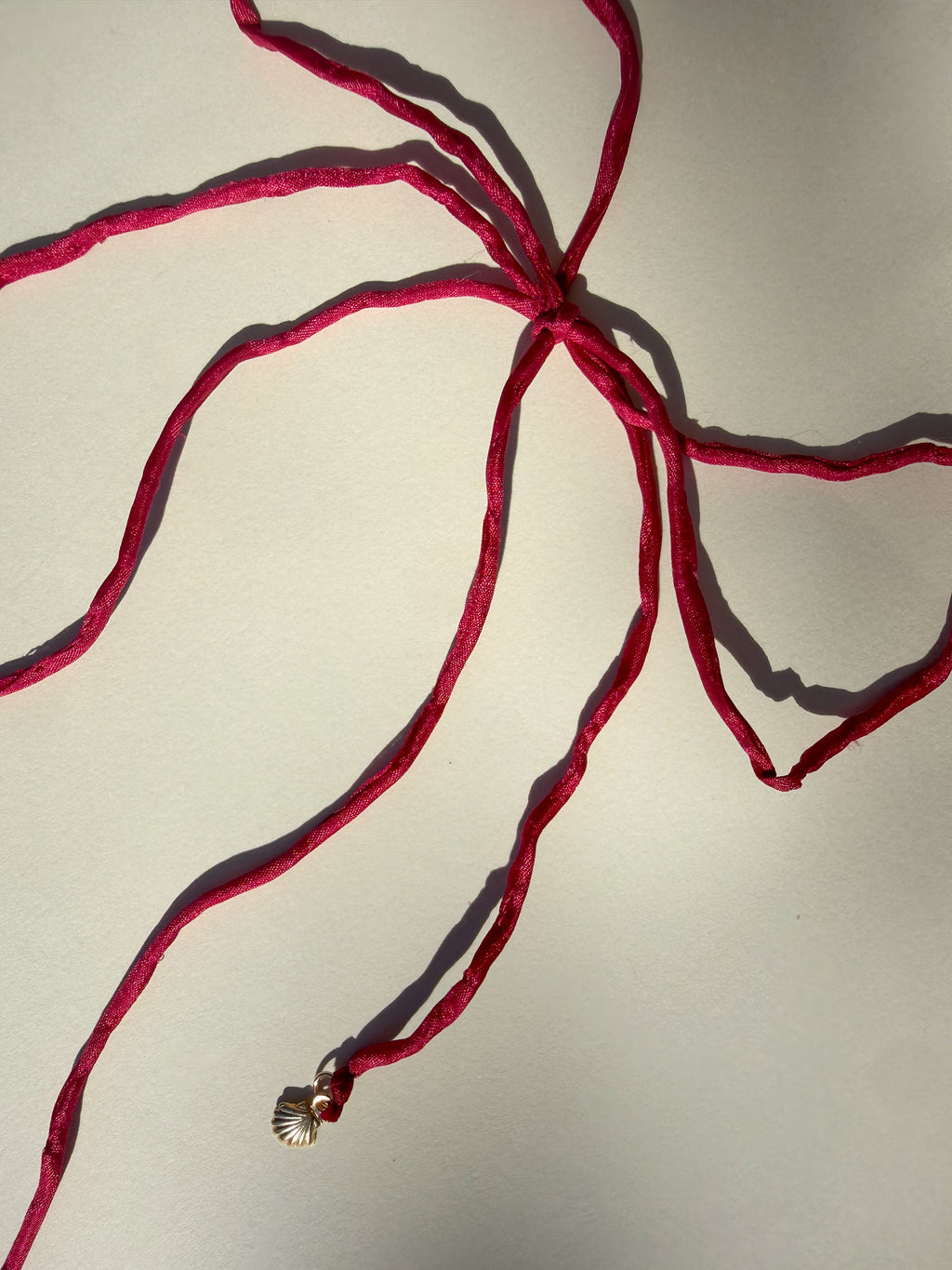 Golden Soul Silk Necklace