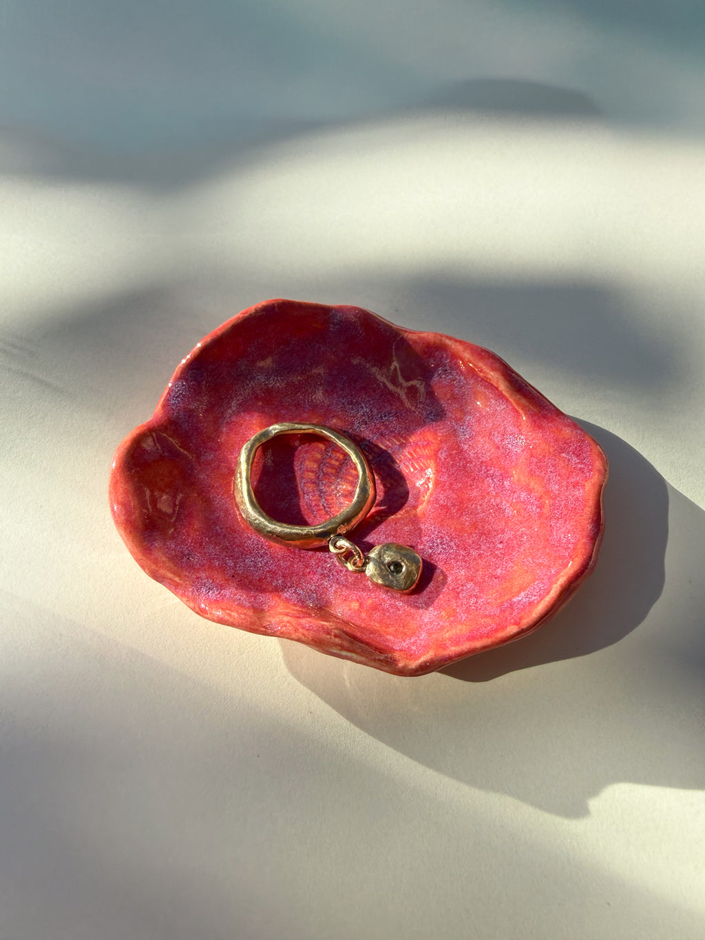 Amber Drop Ring | Size 5