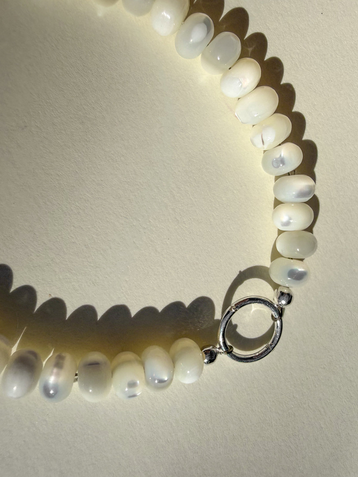 Morning Pearl Beaded Charm Bracelet | Small