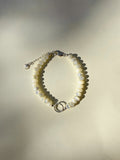 Morning Pearl Beaded Charm Bracelet | Small