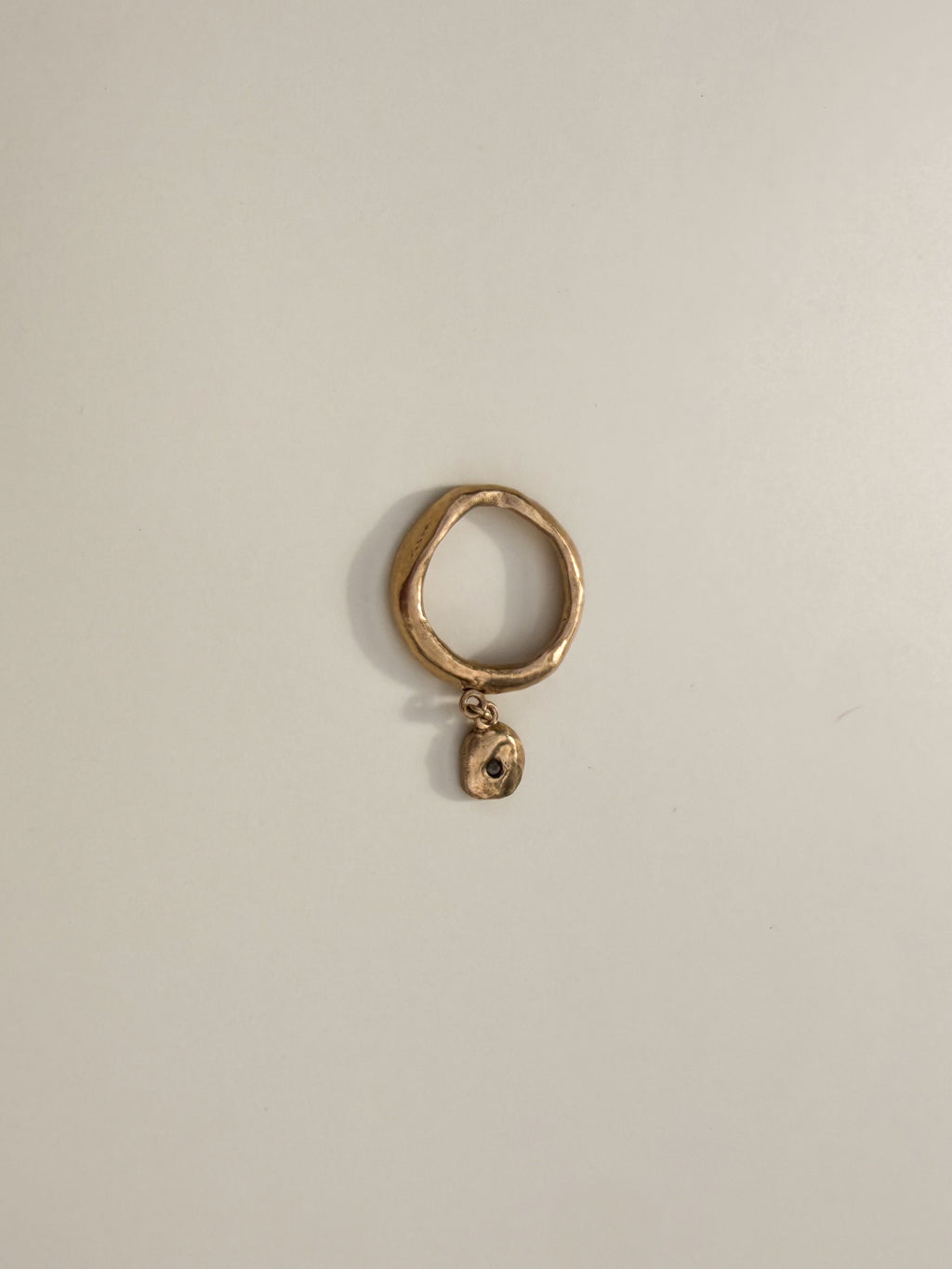 Amber Drop Ring | Size 5