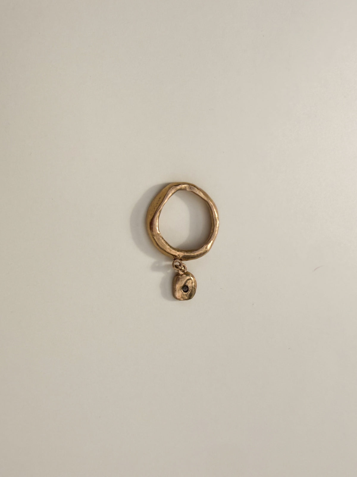 Amber Drop Ring | Size 5