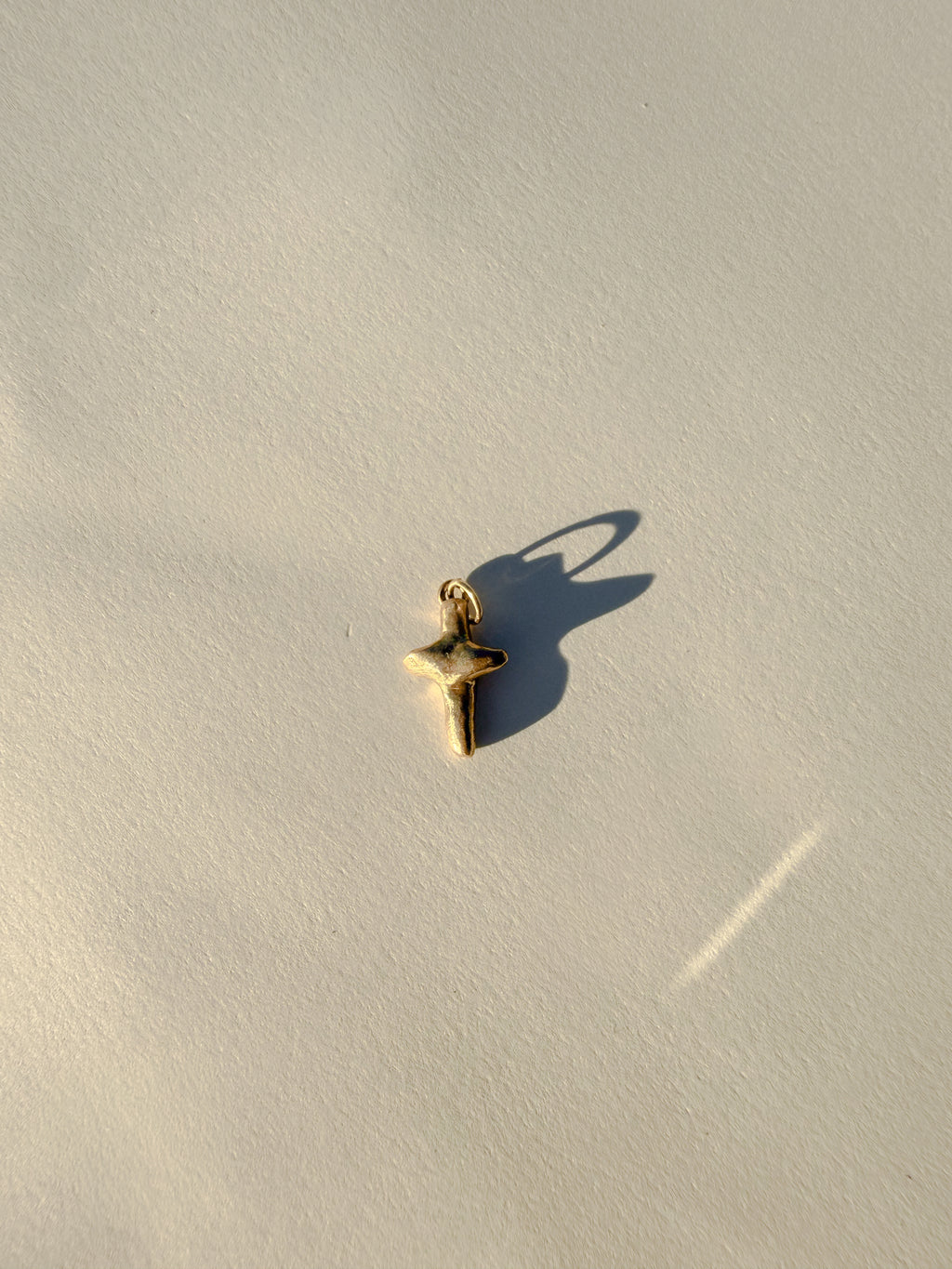 Vine Cross Charm