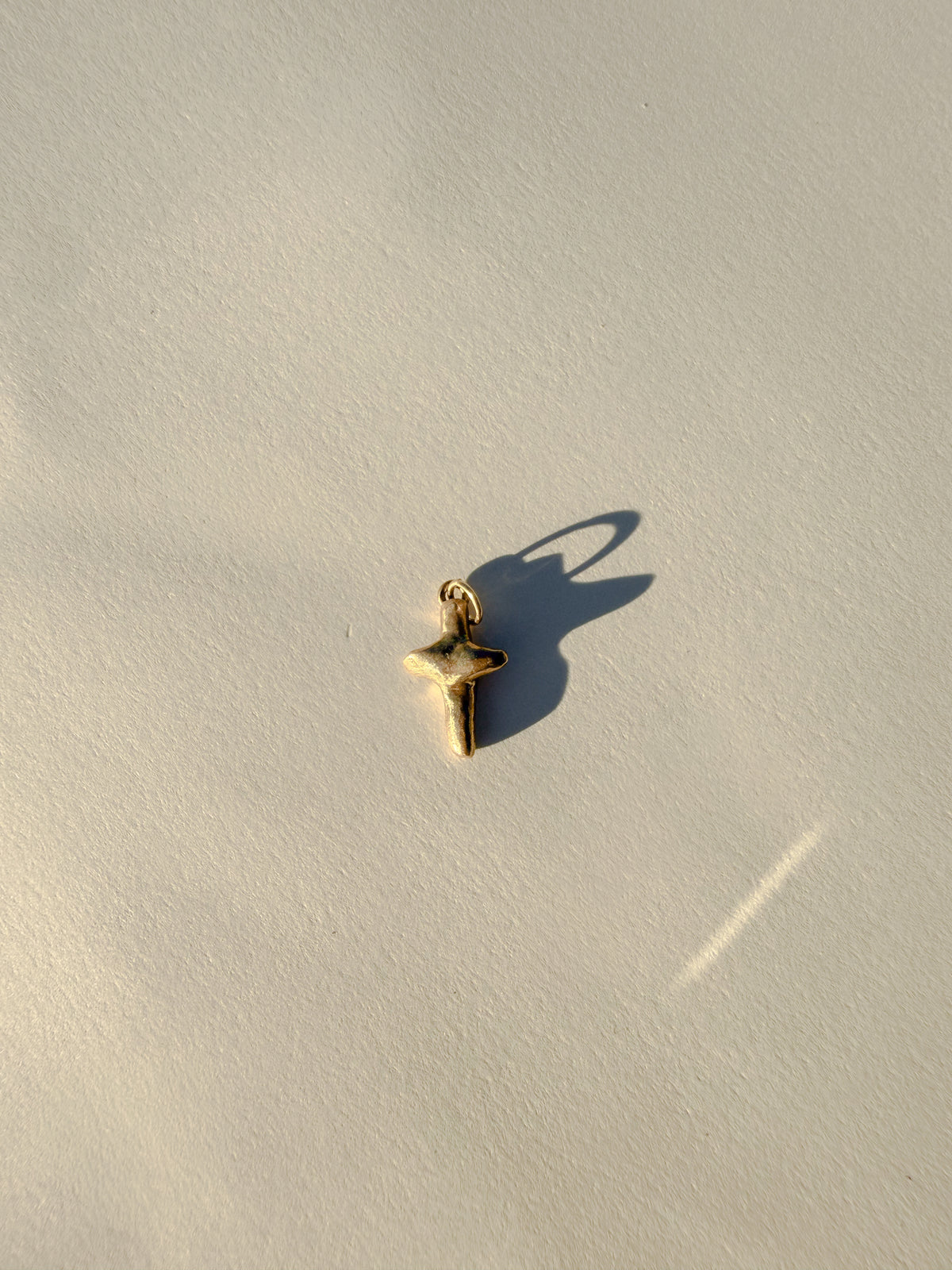 Vine Cross Charm