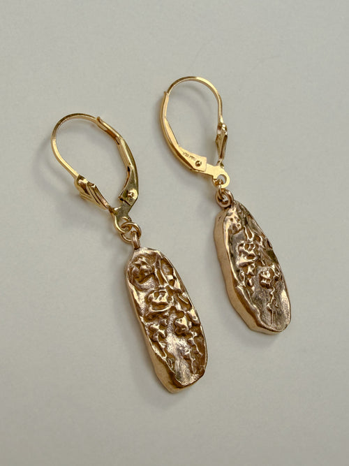 Among the Flowers Leverback Earrings