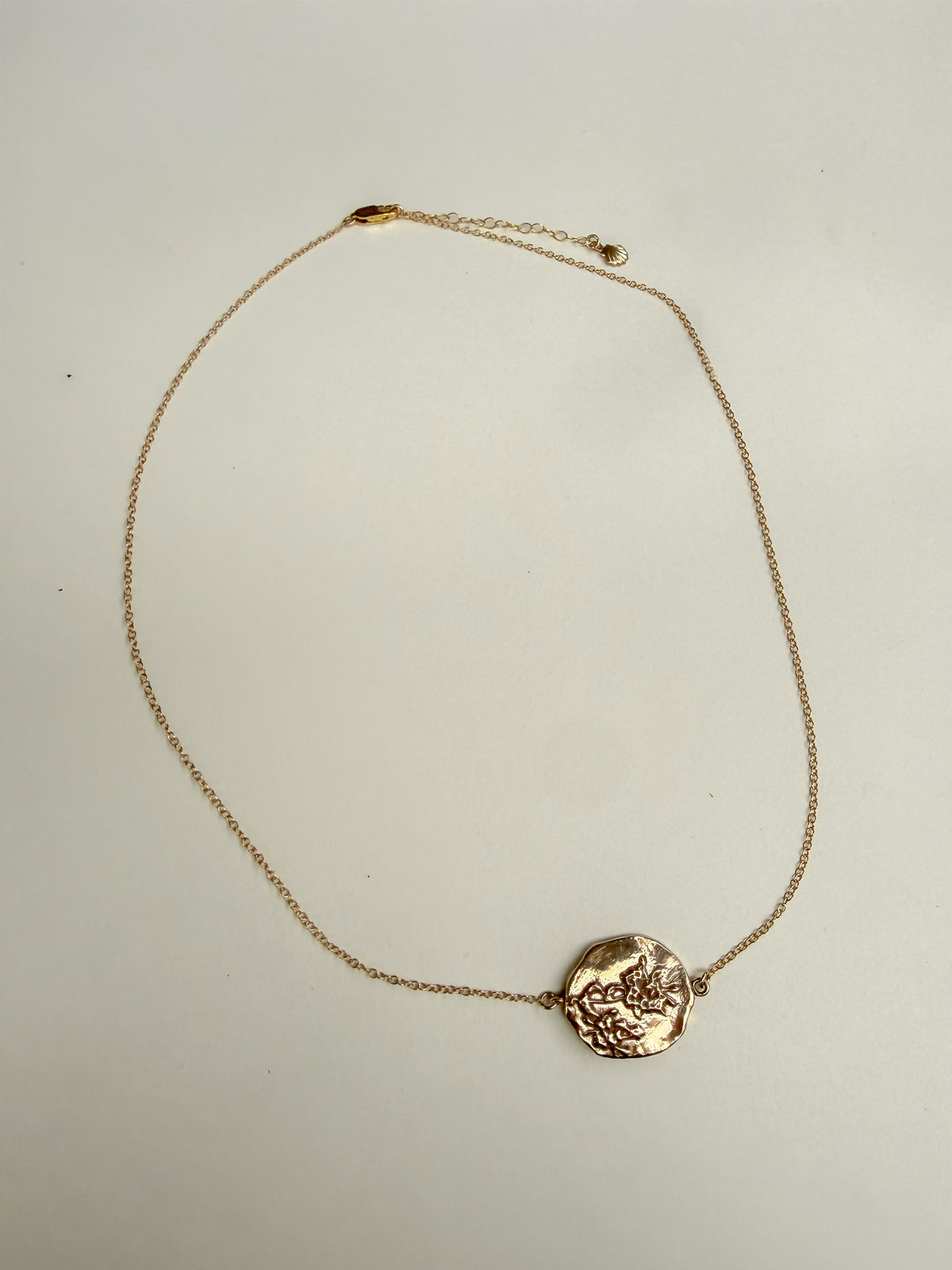 Flourish Medallion Necklace