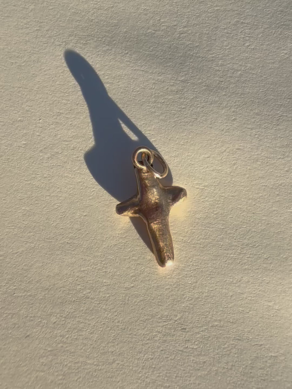Vine Cross Charm