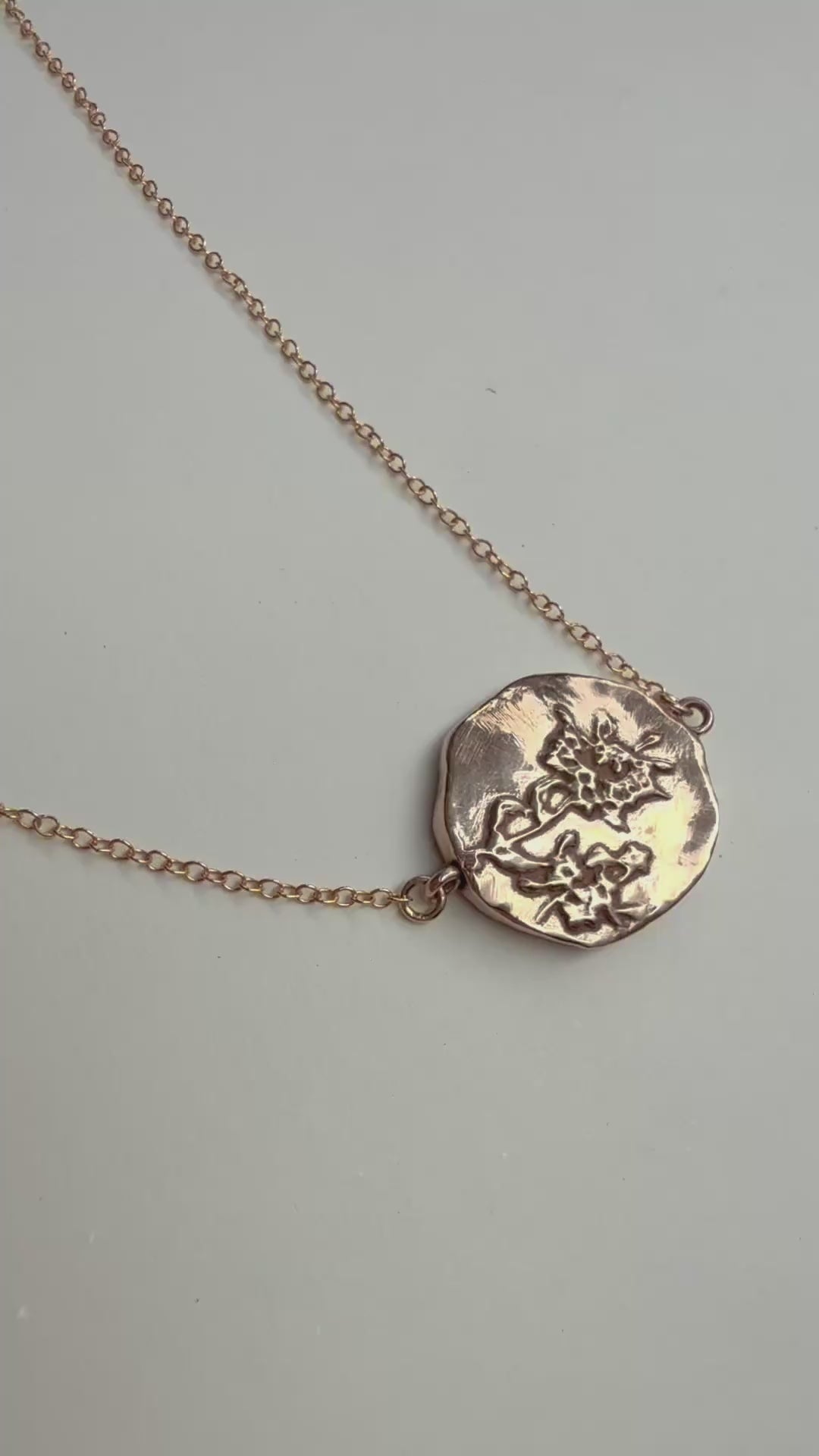 Flourish Medallion Necklace