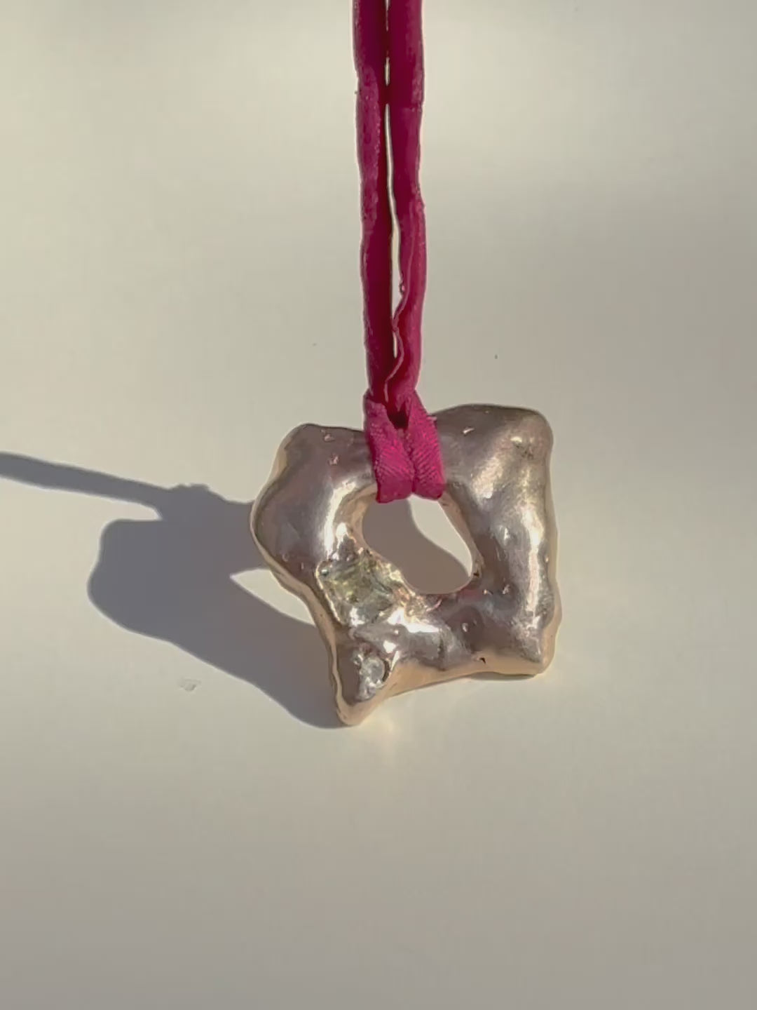 Golden Soul Silk Necklace