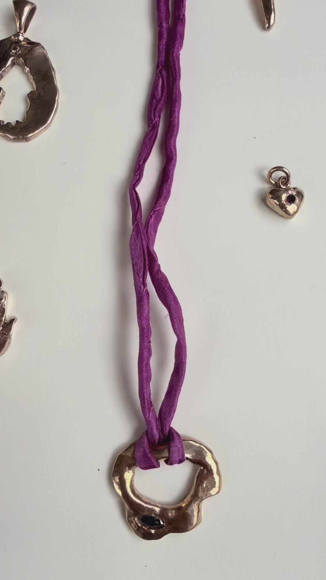 Soul’s Desire Silk Necklace